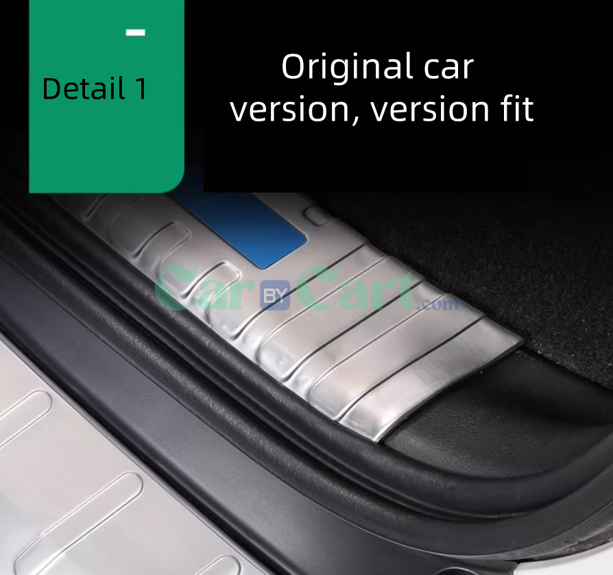 2025 BYD Dolphin Black titanium internal and external rear guard plate