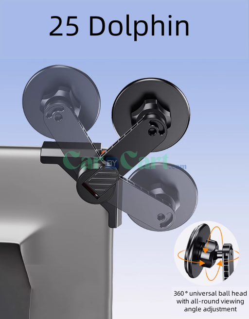 2025 بي واي دي دولفين بتحمل تليفون مغناطيسي.