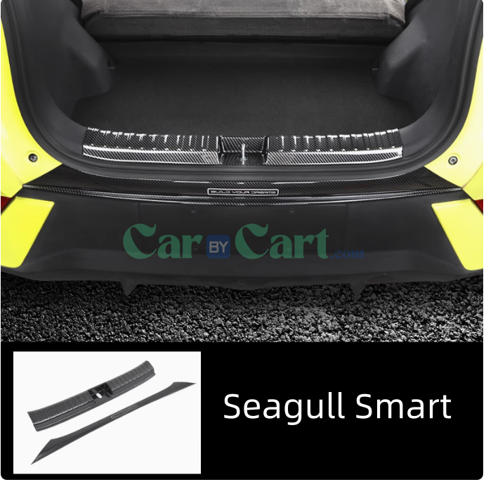 2025 بي واي دي سيجول سمارت مع لوحات واقية خلفية داخلية وخارجية.