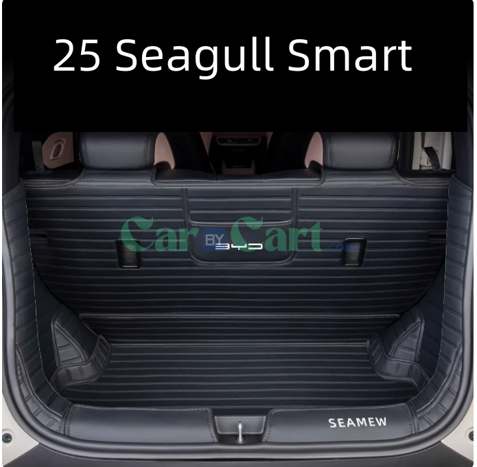 2025 BYD Seagull ذكية وبها صندوق أمتعة مغلق بالكامل.