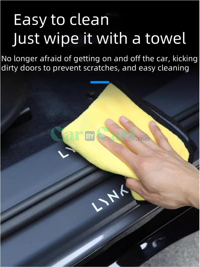 2025 LYNK & CO Z20 شريط عتبة جلدي