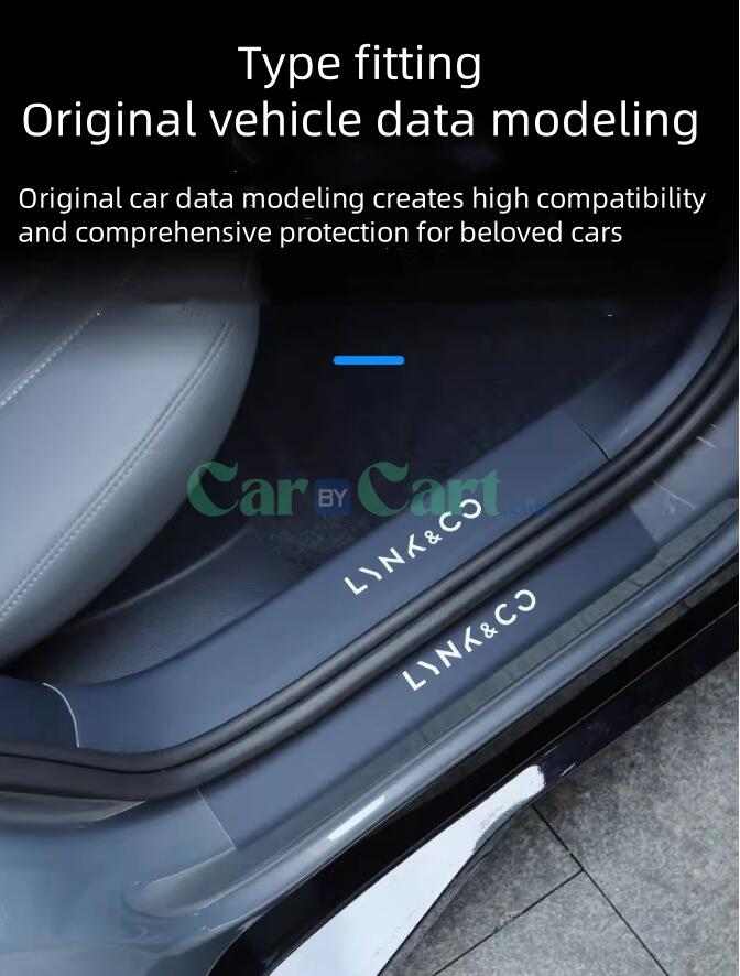 2025 LYNK & CO Z20 شريط عتبة جلدي