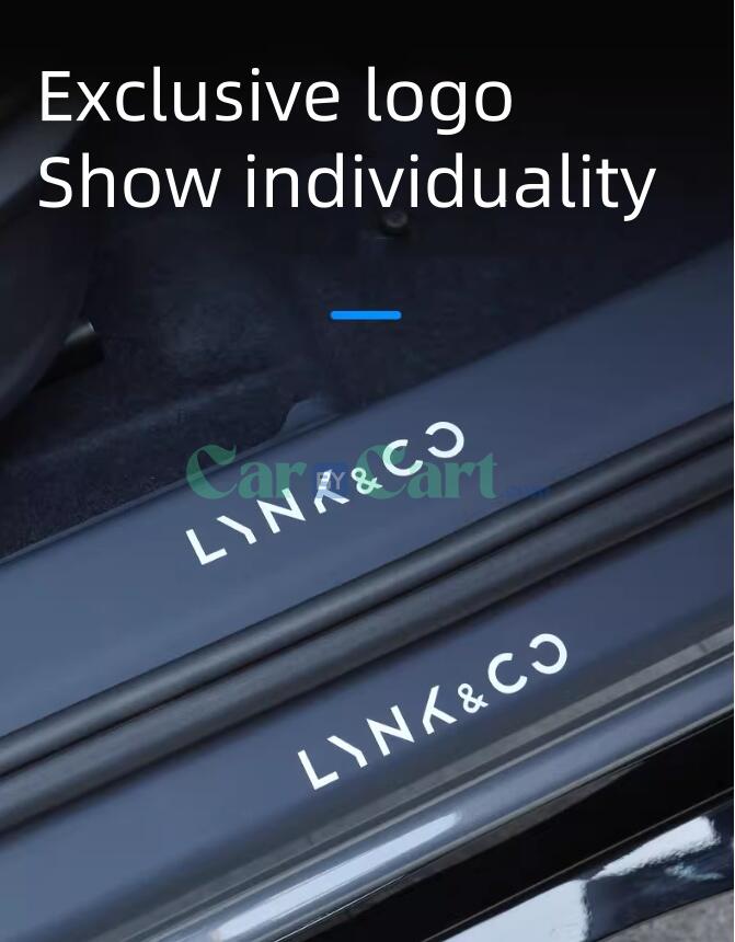 2025 LYNK & CO Z20 شريط عتبة جلدي