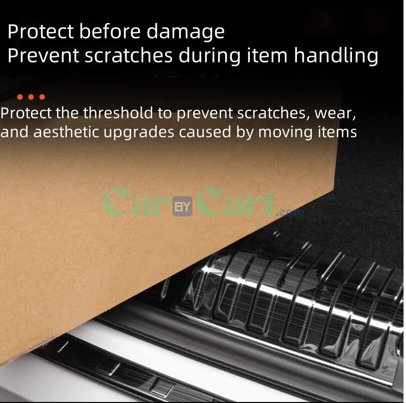 2025 LYNK & CO Z20 لوحة حماية خلفية من الفولاذ المقاوم للصدأ