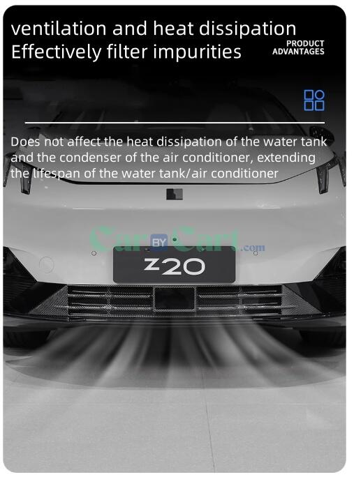 2025 LYNK&CO Z20 Insect proof net front face grille