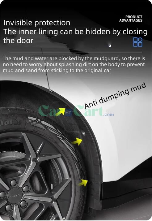 2025 LYNK&CO Z20 Rear door lining mudguard