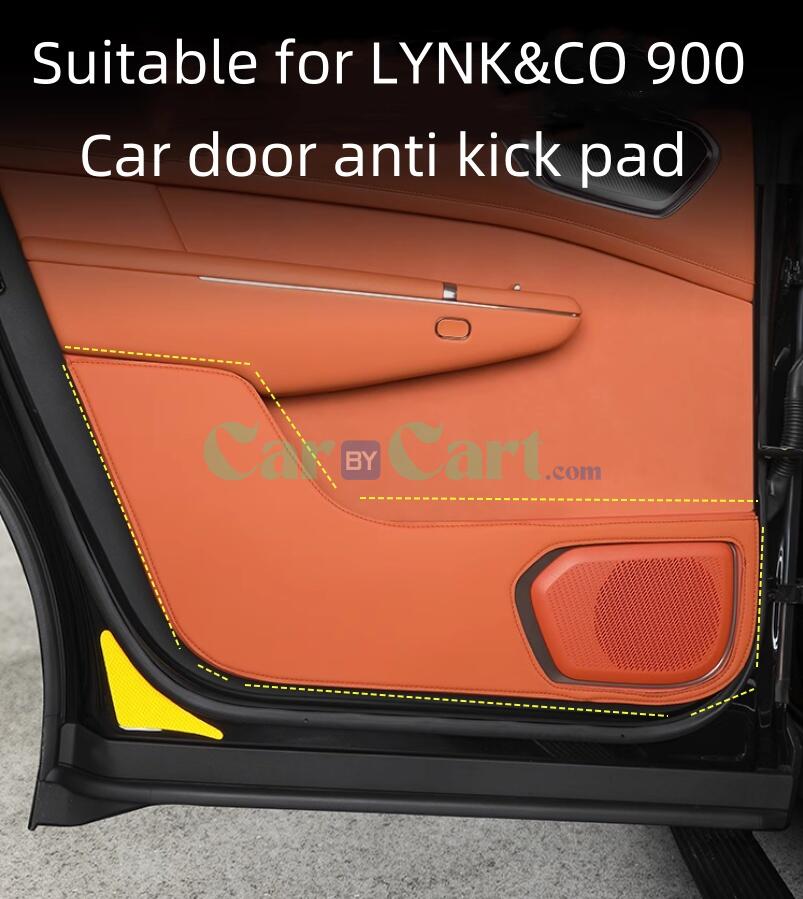 2025 LYNK&CO 900 Leather door anti kick pad