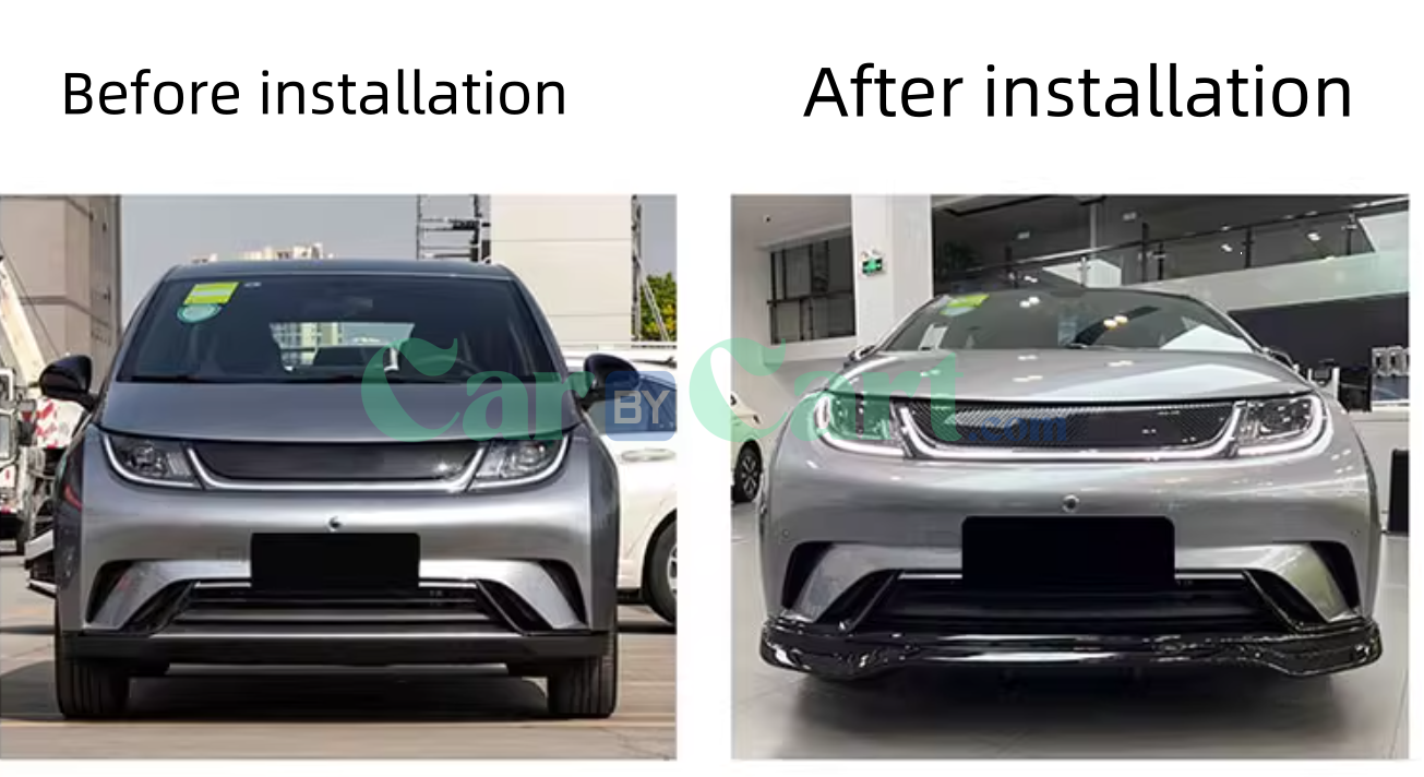 2025 BYD Dolphin Painted front lip