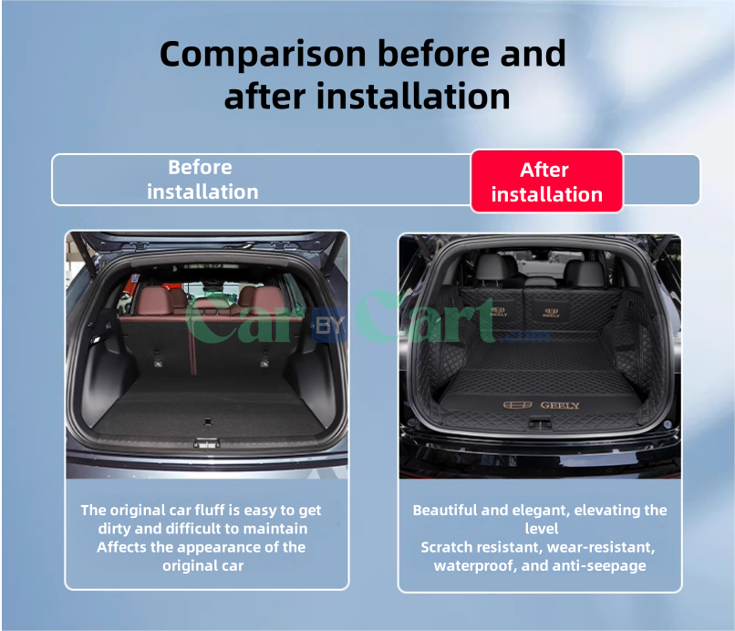 حصيرة جذع جيلي XingYue L Zhiqing 2025.