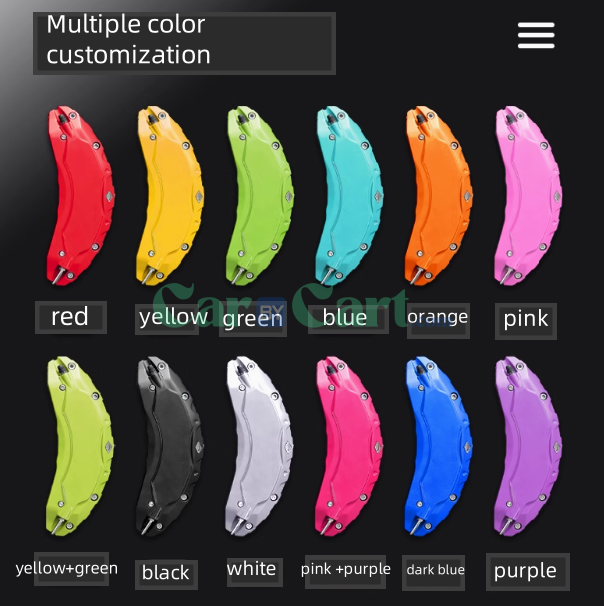 2025 BYD Seal 07EV Smart Two pairs of brake caliper covers