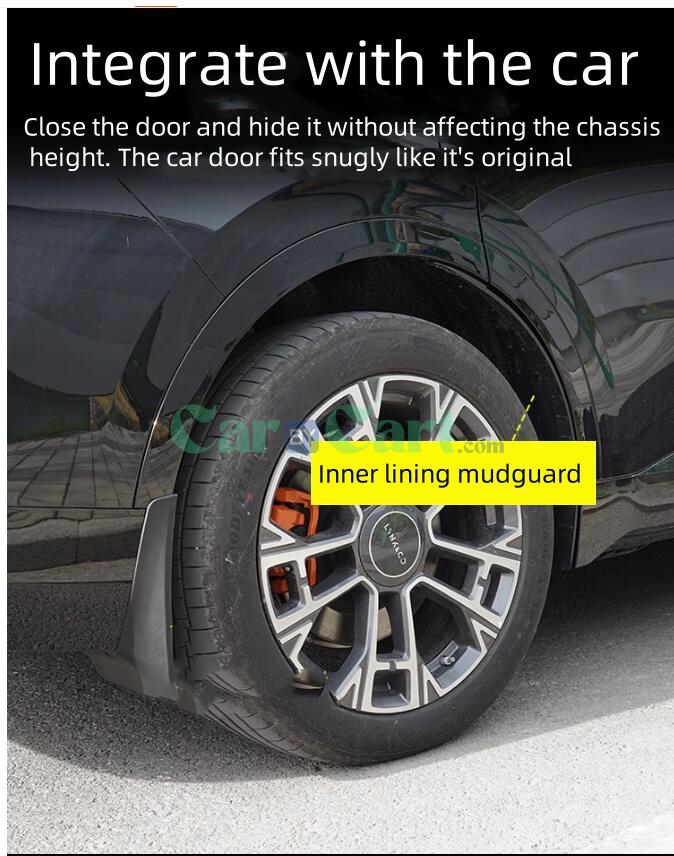 2025 LYNK & CO 900 واقي الطين بطانة العجلات الخلفية