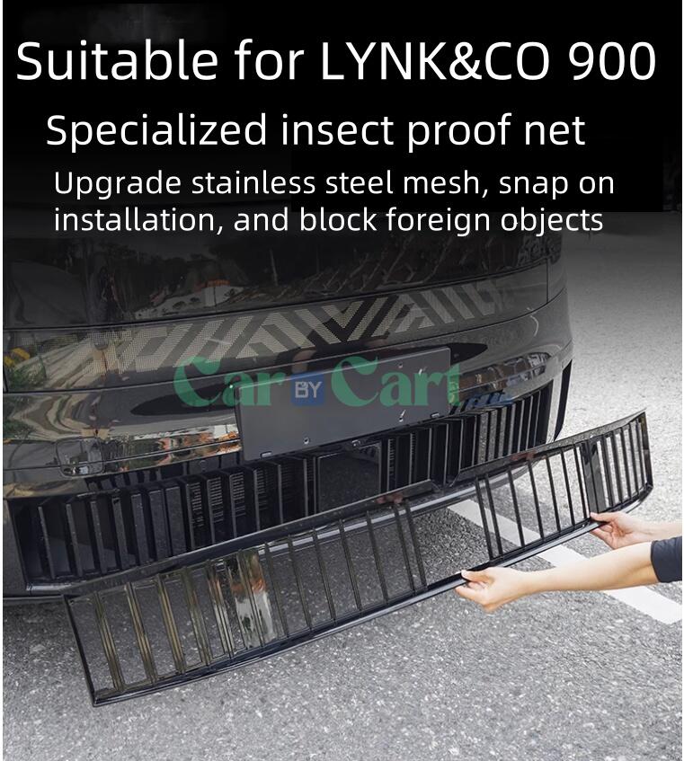 2025 LYNK & CO 900 شبكة وجه أمامية صافي واقية من الحشرات