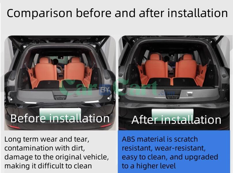 2025 LYNK&CO 900 Rear guard plate of trunk