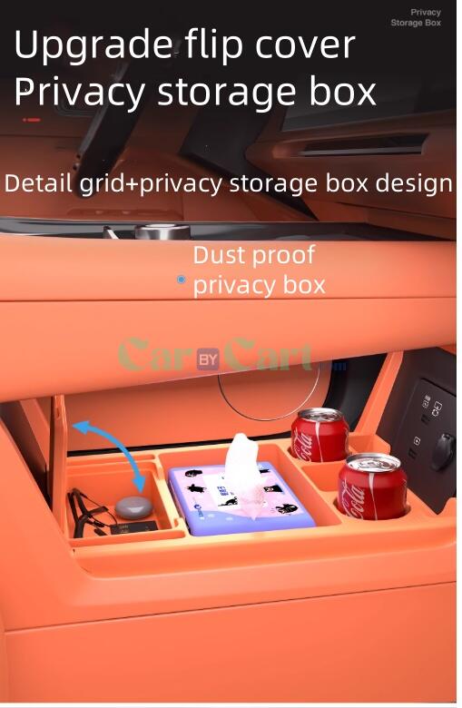 2025 LYNK & CO 900 صندوق تخزين تحت التحكم المركزي