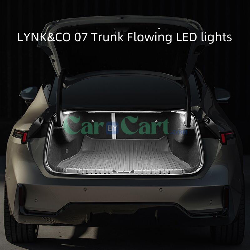 2024 LYNK&CO 07 Trunk Flowing LED lights
