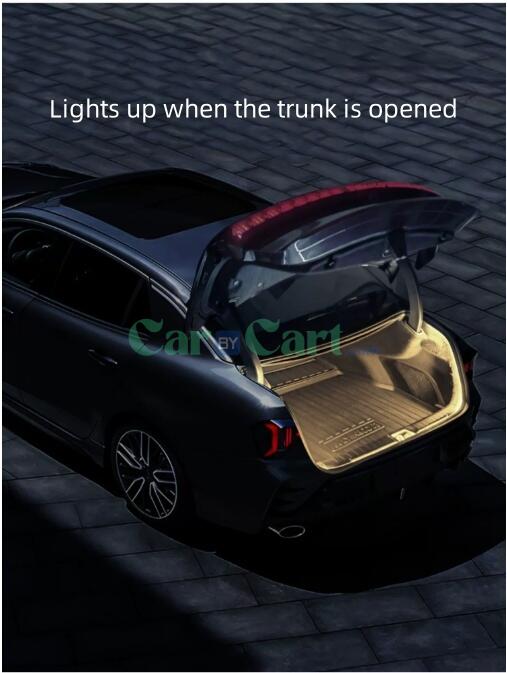 2024 LYNK&CO 07 Trunk Flowing LED lights