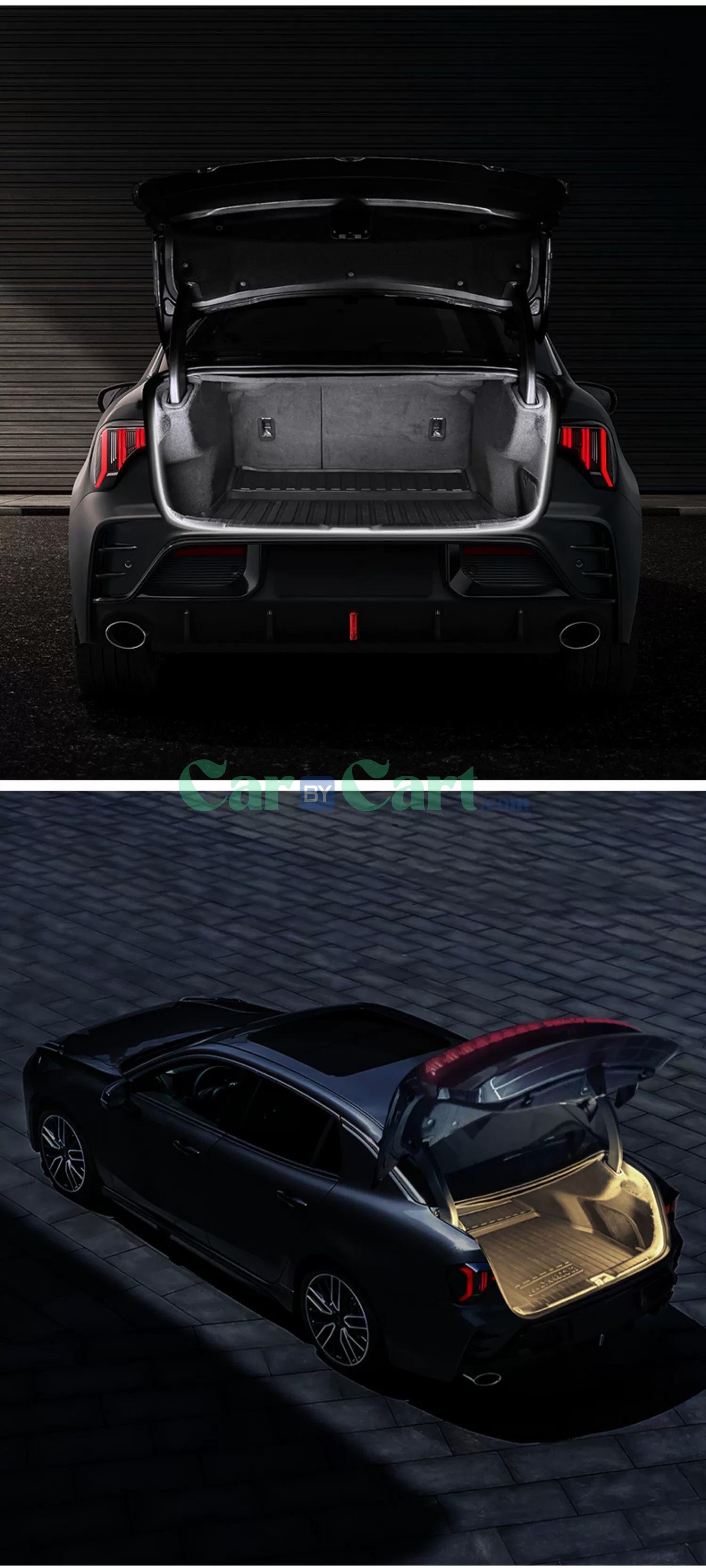 2024 LYNK&CO 07 Trunk Flowing LED lights
