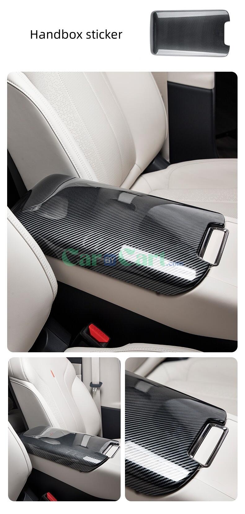 2024 LYNK & CO 07 ملصقات الديكور الداخلي بنمط ألياف الكربون