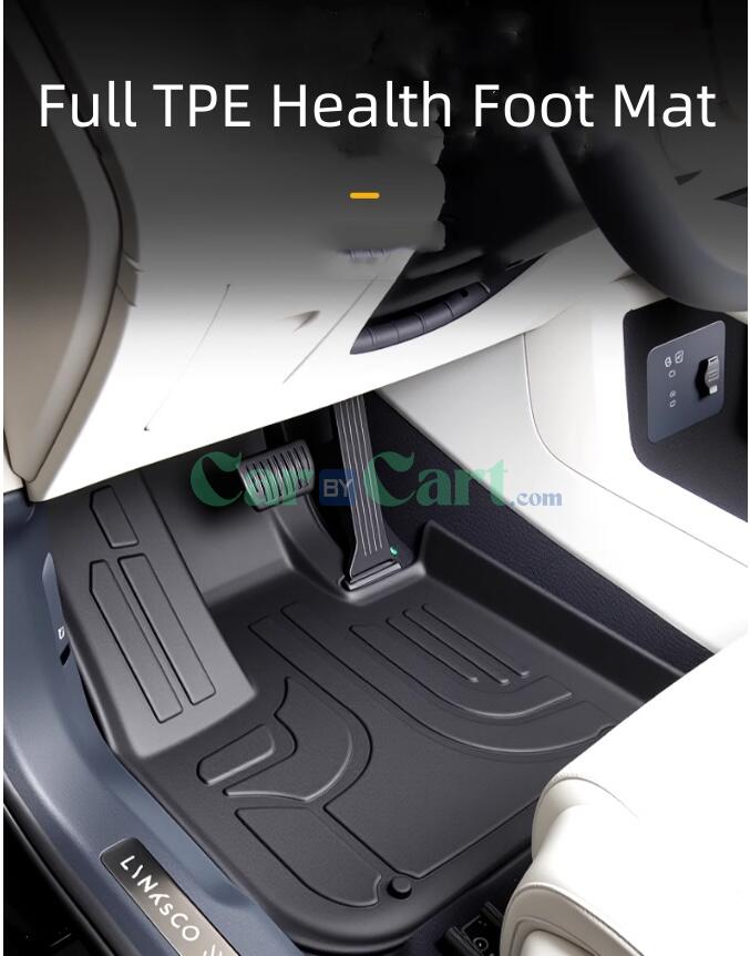 2025 LYNK&CO 900 TPE foot mat+TPE trunk mat