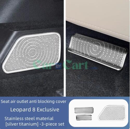 2025 Leopard 8 Seat side air outlet protective cover