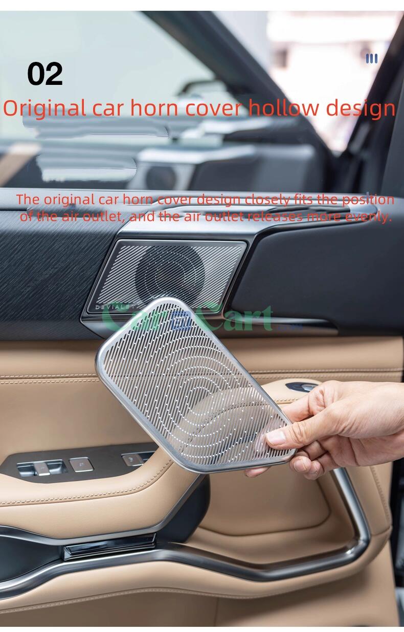 2025 Leopard 8 Seat side air outlet protective cover