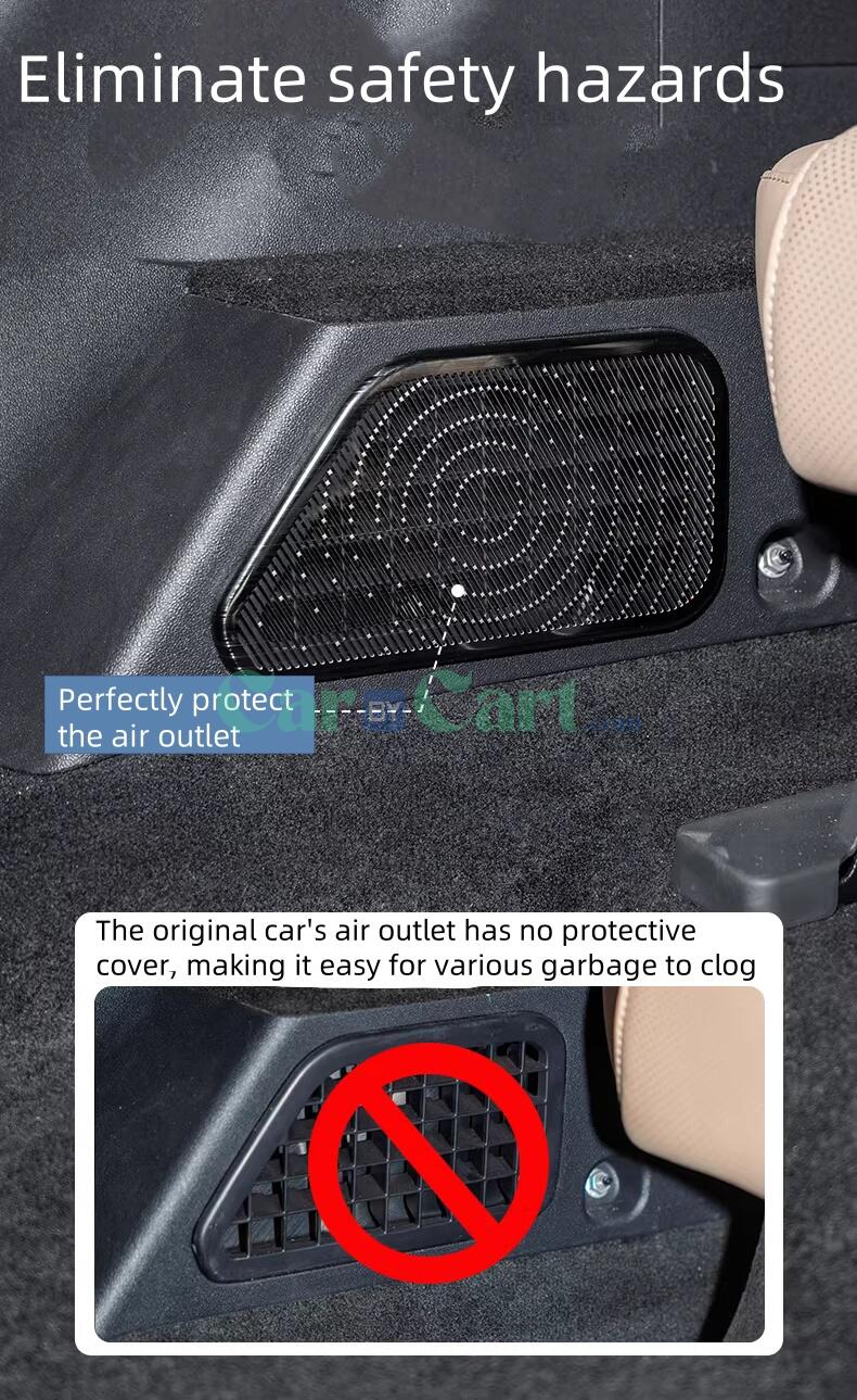 2025 Leopard 8 Seat side air outlet protective cover