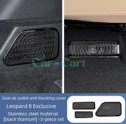 2025 Leopard 8 Seat side air outlet protective cover
