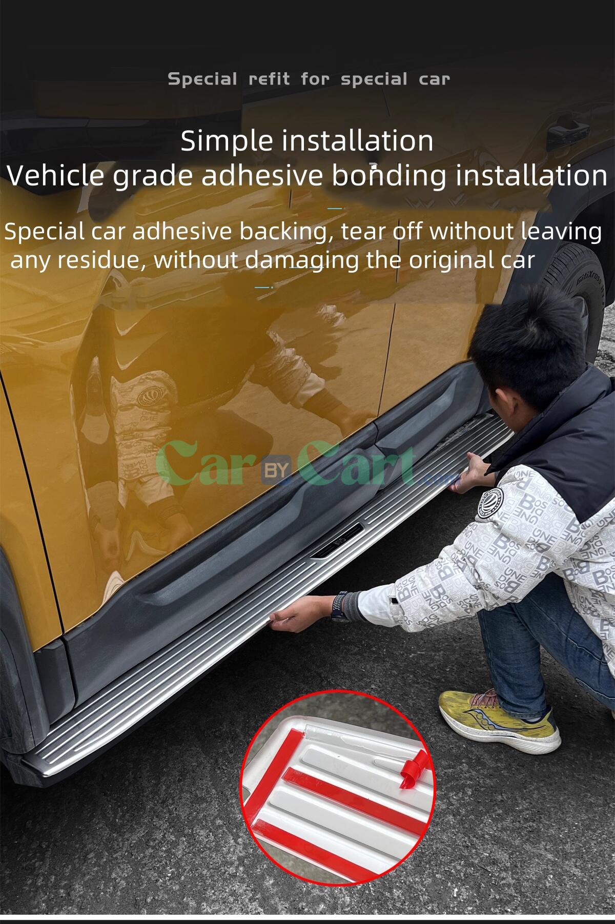 2025 ليوبارد 5 دواسة قدم جانبية من الستانلس ستيل.