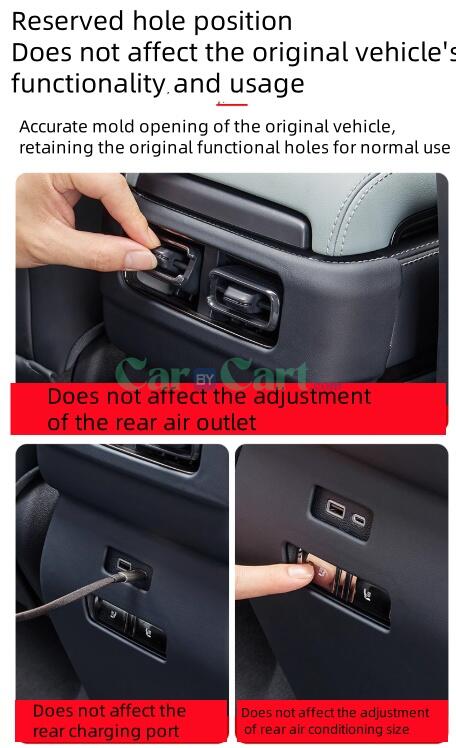 2025 Leopard 5 Anti kick plate for air outlet