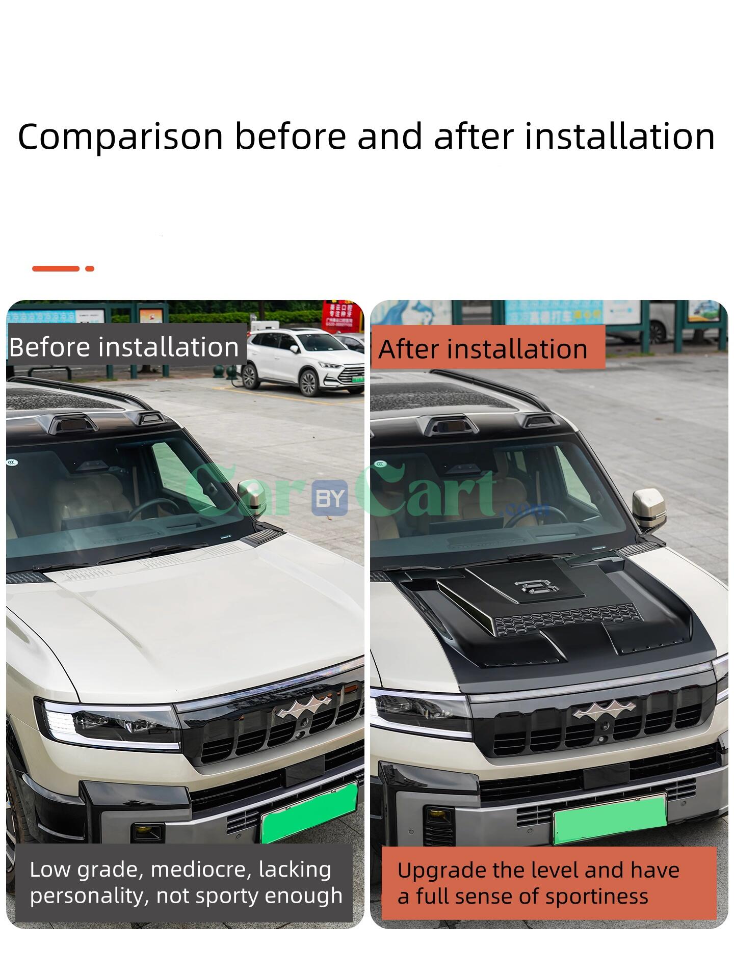 2025 Leopard 8 Car engine hood