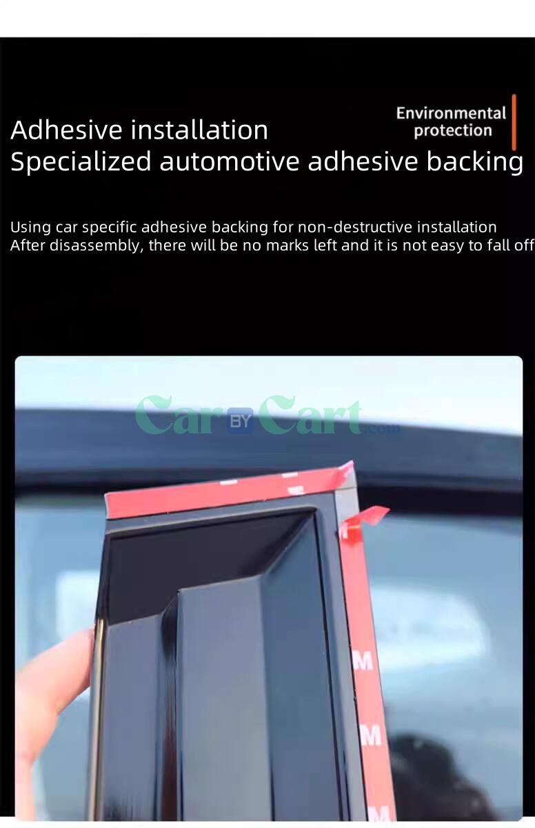 2025 Leopard 8 Window rain blocking side panel