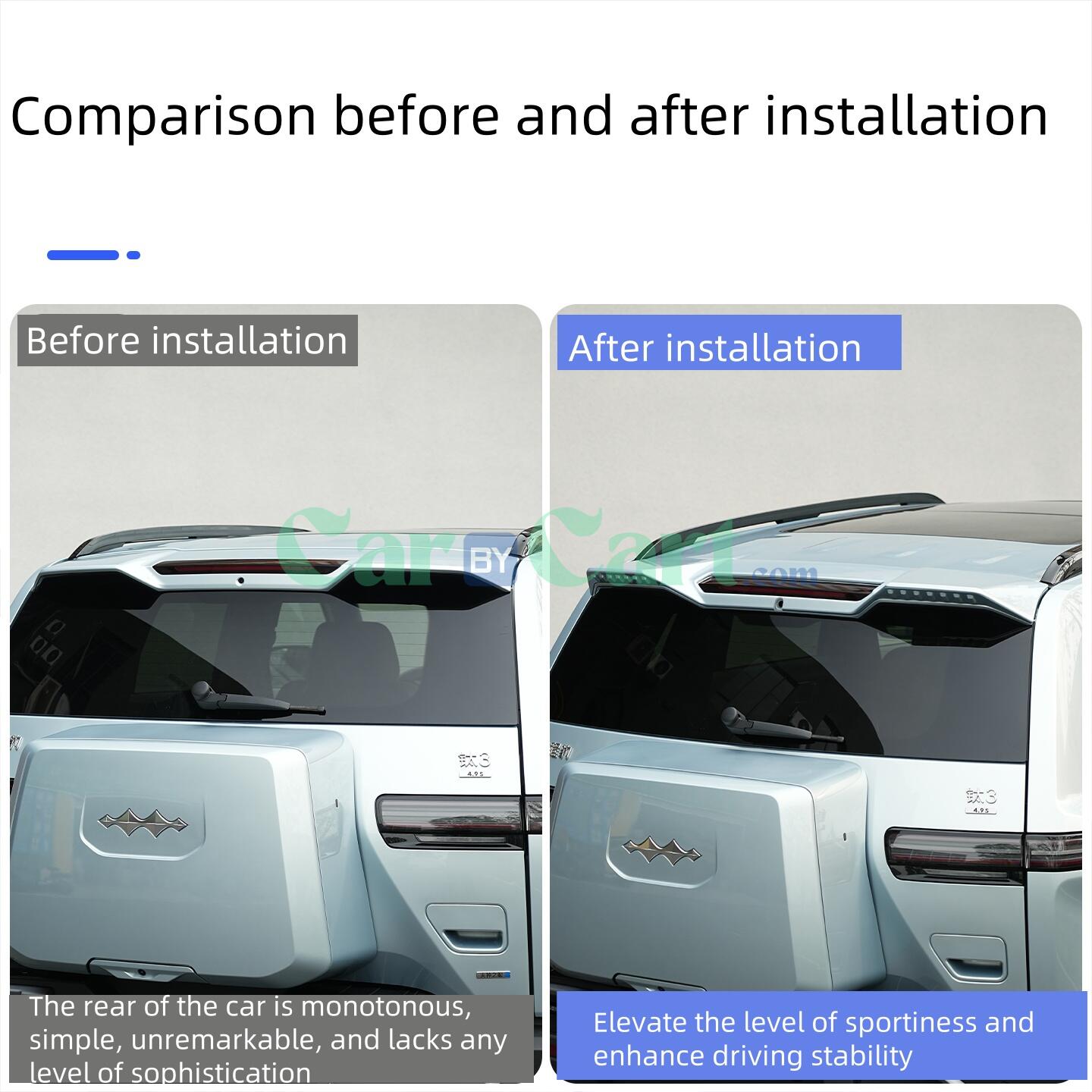 2025 Leopard Titanium 3 Automobile sports tail