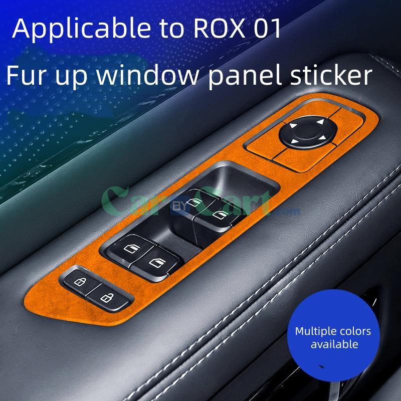2025 ROX 01 Window lift button panel frame sticker