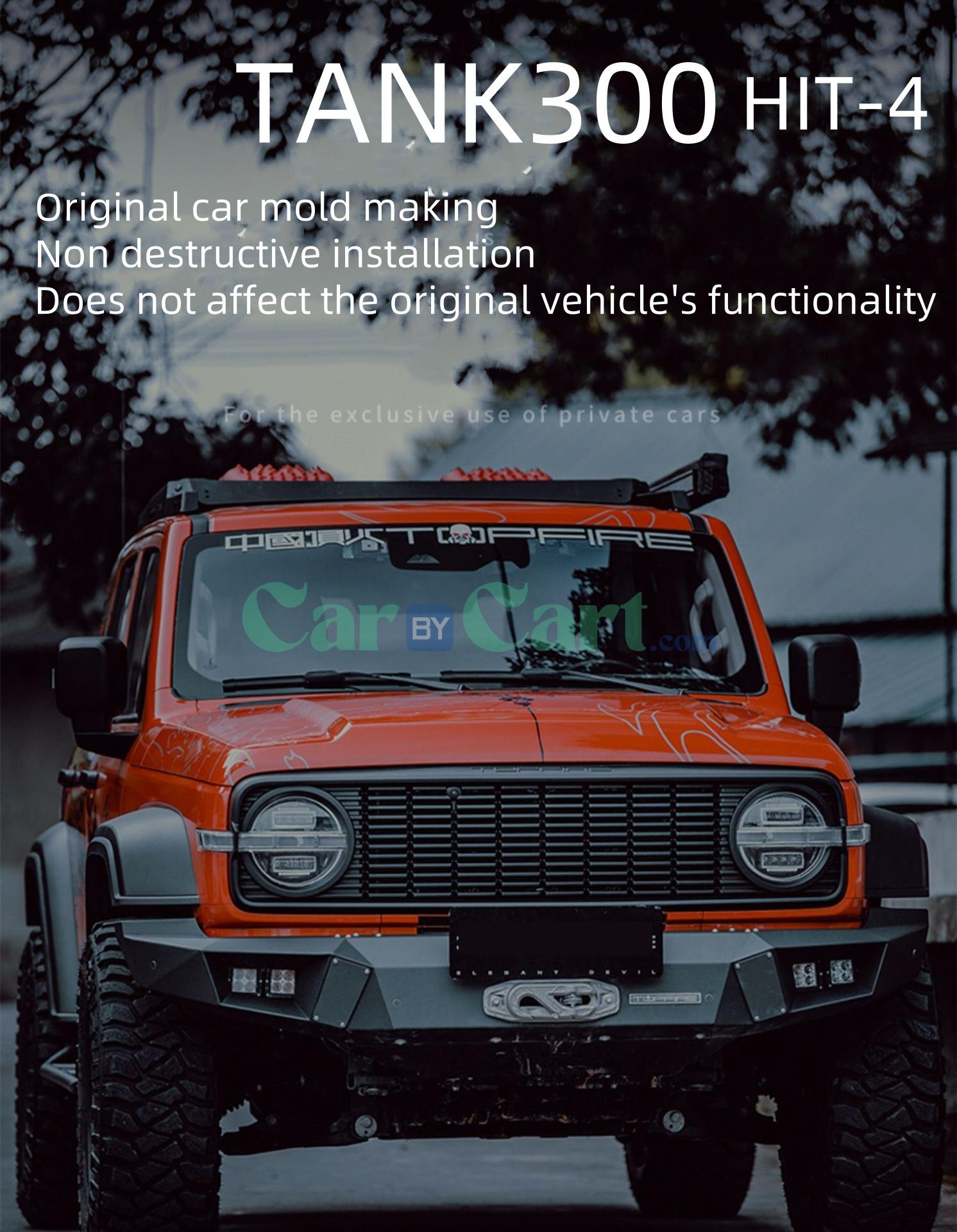 شبكة وش أمامي داكنة 2025 تانك 300 HIT-4