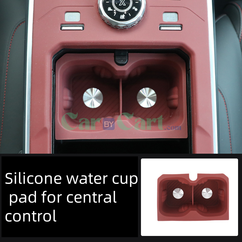 2025 T2 Silicone water cup pad for central control