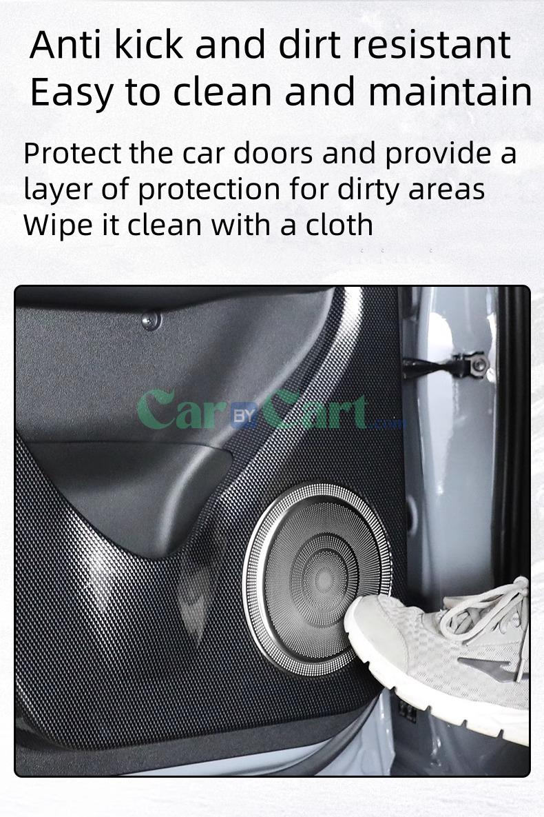 2025 TANK 300 HIT-4 Carbon fiber patterned door anti kick pad