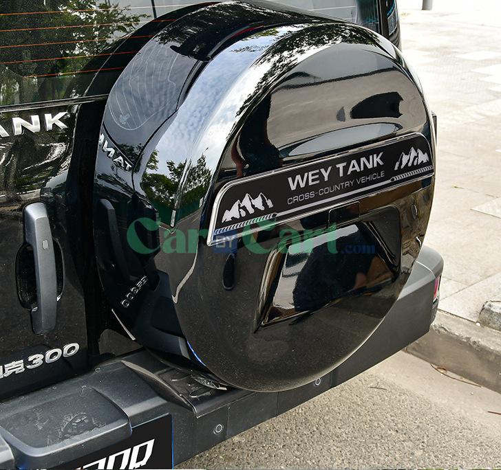 غطاء كاوتش احتياطي عربيه 2025 TANK 300 HIT-4 مع نور