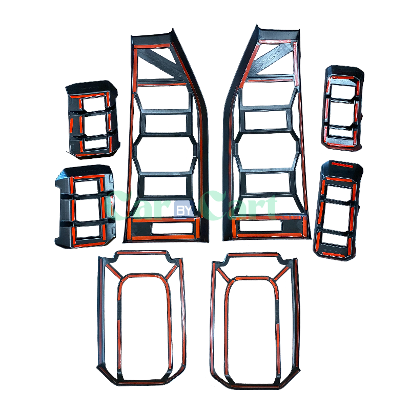 Jetour T2 accessories set outside