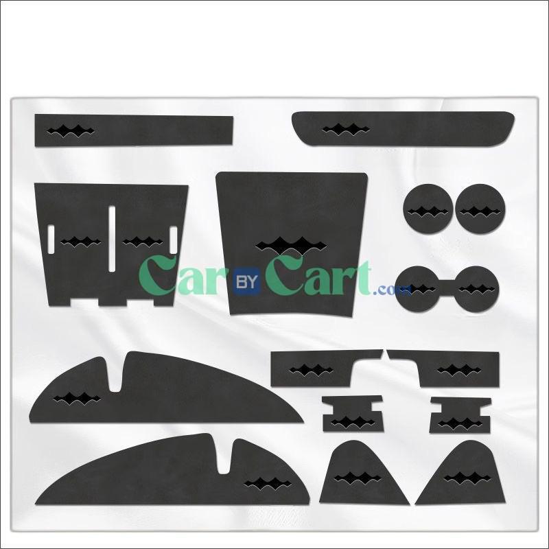 Leopard 5 accessories set inside