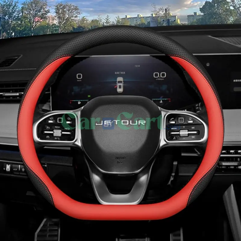 2025 Jetour X90PLUS Nappa leather Steering Wheel Cover