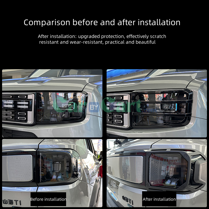 2025 جيتور ليبرال 1.5TD ABS أغطية حماية كشافات أمامية وخلفية