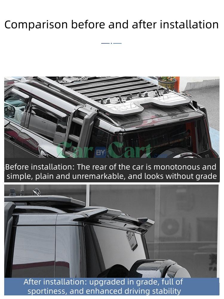 2025 ليوبارد 8 جناح خلفي نشط