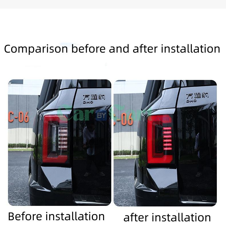 2025 Leopard 8 Tail light protection cover