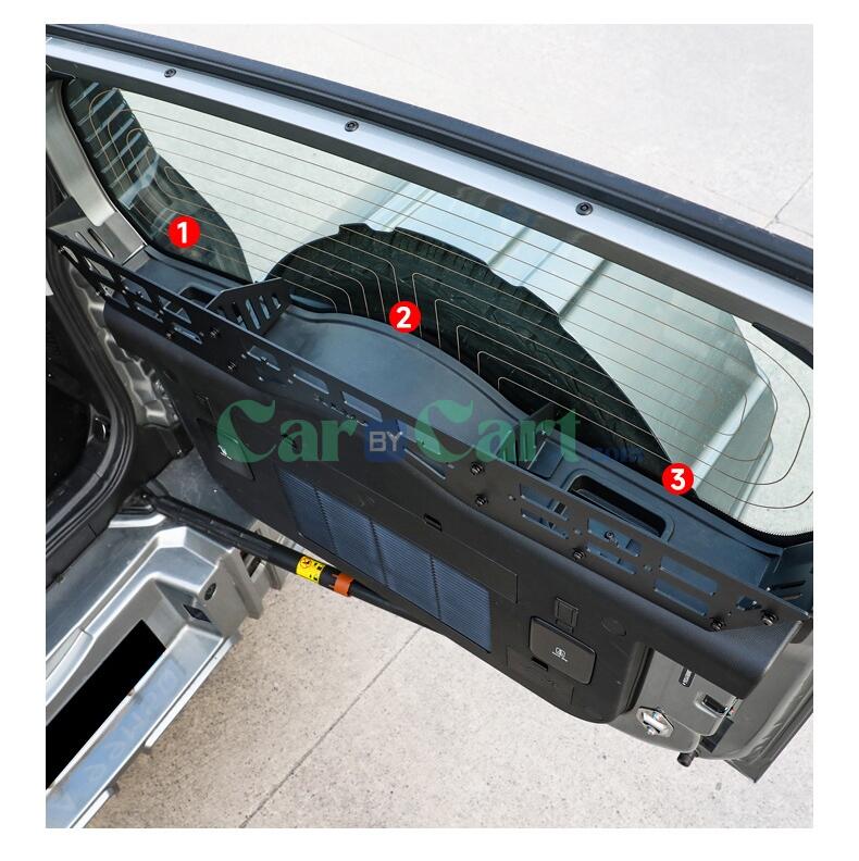 2024 Jetour T2 Rear trunk door storage frame