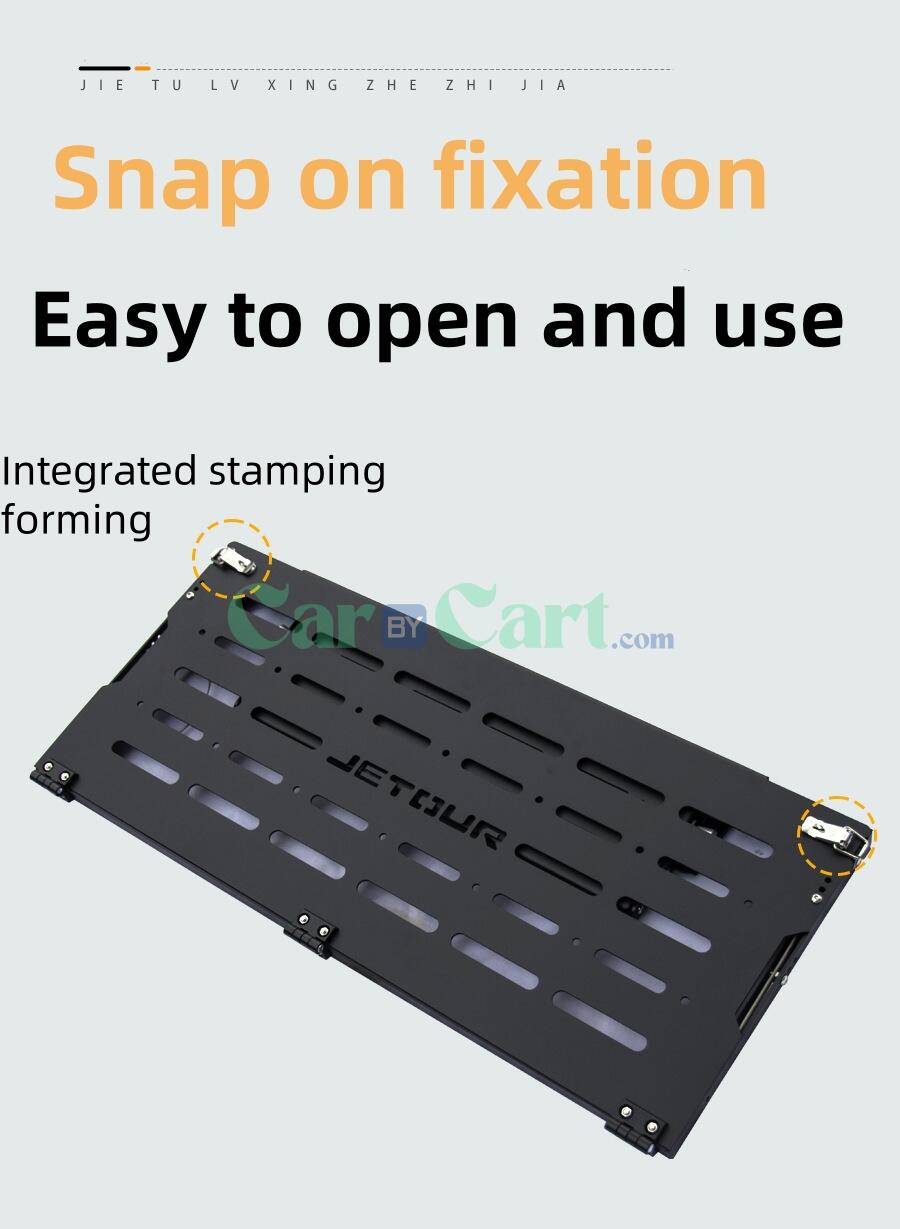 2024 Jetour T2 Tailgate storage dining table